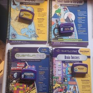 Quantum Pad Learning System with Interactive Books - Purple